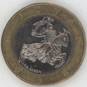 Monaco 10 Francs 1995 Rainier III (ss)