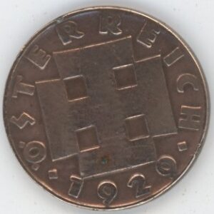 Autriche 2 Groschen 1929 (ss)