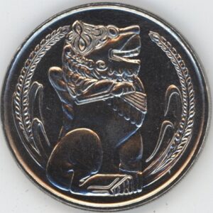 Singapour 1 Dollars 1983 (vz-unz)