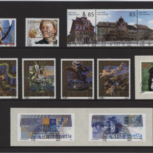 Timbres Suisse Série annuelle oblitéré 1er Jour 6.3.2007