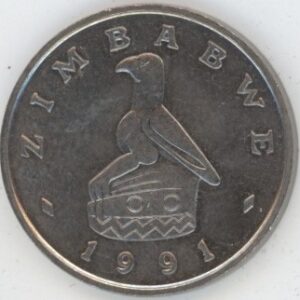 Zimbabwe 10 cents 1991 Baobab (vz)