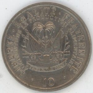 Haïti 10 centimes 1975 FAO (ss-vz)