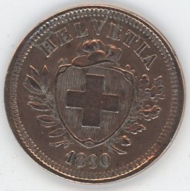 1 Centime 1890 (ss-vz)