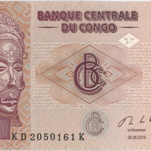 Congo République démocratique 50 Francs 2013 Neuf
