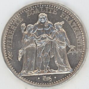 France 10 Francs Hercule 1965 (ss-vz) en argent