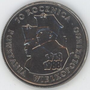 Pologne 100 Zlotych 1988 Insurrection de Wielkopolska (vz)
