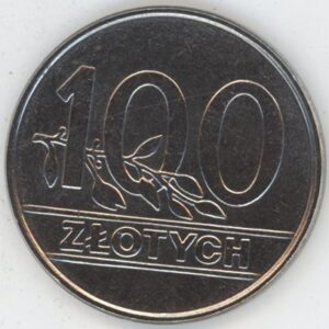 Pologne 100 Zlotych 1990 (vz)