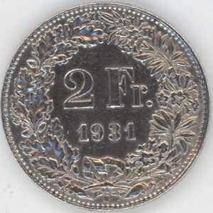 2 Francs 1931 (ss+)