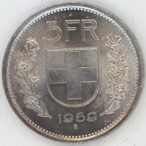 5 Francs 1969 (vz)