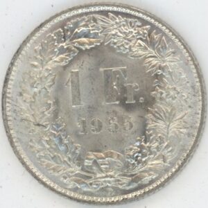 1 Franc 1955 (vz-unz)