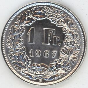 1 Franc 1967 (vz-unz)