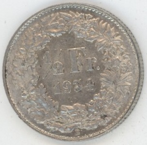 50 Centimes 1934 (vz)