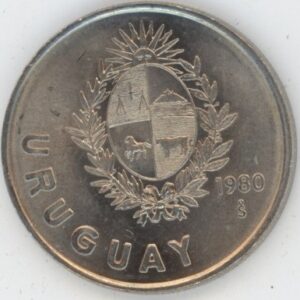 Uruguay 1 Nuevo Peso 1980 (vz-unz)