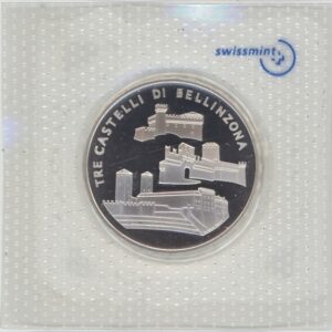 20 Francs comm. 2004 (unz) Tre Castelli Di Bellinzona