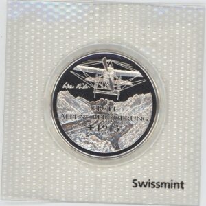 20 Francs comm. 2013 (unz) Premier survol des Alpes 1913