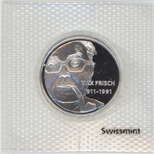 20 Francs comm. 2011 (unz) Max Frisch 1911-1991