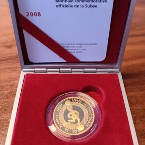 Suisse 50 Francs OR 2008 Année Int. de la Planète Terre (PP)