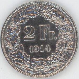 2 Francs 1914 (ss-vz)