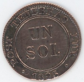 Genève 1 Sol 1825 (ss)