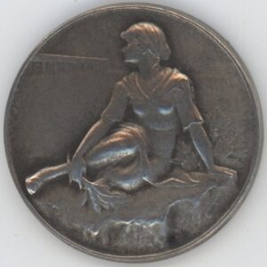 Médaille de Tir Fédérale -Bellinzona 1929 (vz) en argent