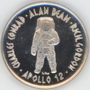 Médaille Apollo 12 (vz) en argent