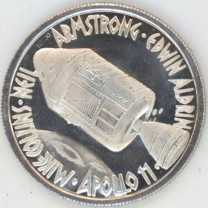 Médaille Apollo 11 (vz) en argent