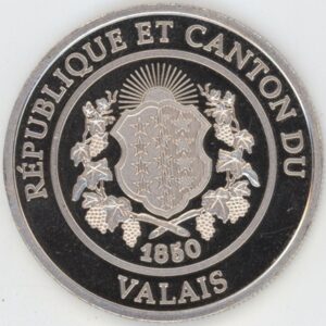 Médaille Valais Jeton Locaux 1 Farinet Sion 2006 (vz) en argent