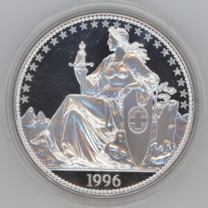 Suisse 5 Unzen Silver 999,9 Schaffhausen (unz)