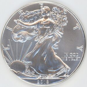 USA 1 OZ Fine Silver 999 American Eagle 2018 (unz)