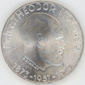 Autriche 50 Schilling 1973 Theodor Korner (vz) en argent