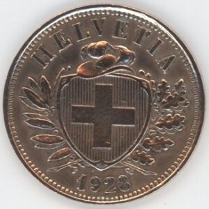 2 Centimes 1928 (ss+)