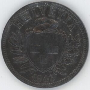 2 Centimes 1943 (ss)