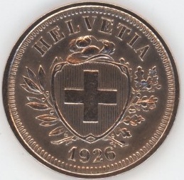 1 Centime 1926 (vz)