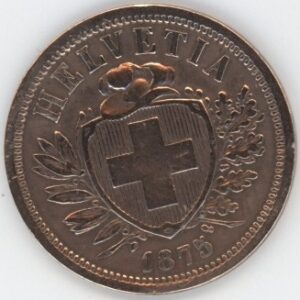 2 Centimes 1875 (ss)