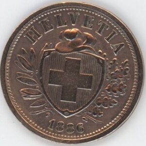 2 Centimes 1886 (ss)