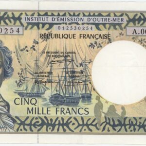 France d'outre-mer Nouvelle-Calédonie 5000 Francs ND (1971-84)
