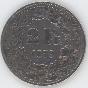 2 Francs 1879 (s)