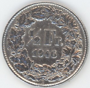 50 Centimes 1946 (ss+)