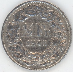 50 Centimes 1945 (ss)
