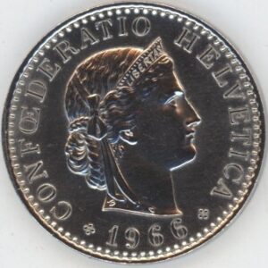 20 Centimes 1966 (vz-unz)