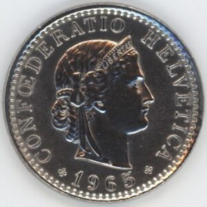 20 Centimes 1965 (vz)