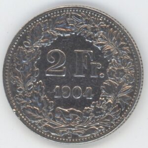 2 Francs 1904 (ss)