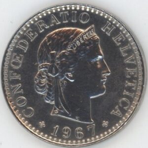 20 Centimes 1967 (vz)