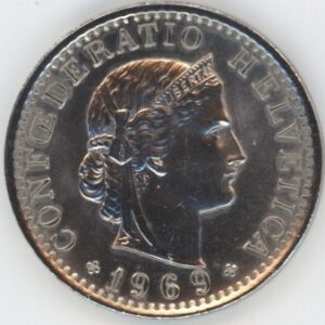 20 Centimes 1969 (vz)