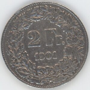 2 Francs 1901 (s)