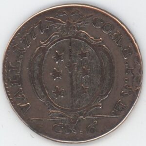 Valais F.F. Ambüel 6 Kreuzer 1777 (ss)