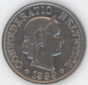 5 Centimes 1939 (ss-vz)