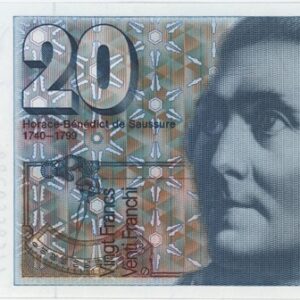 20 Francs 1986 (Saussure) Neuf
