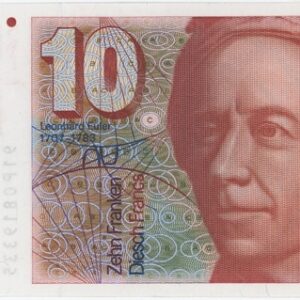 10 Francs 1991 (Leonhard Euler)
