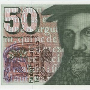 50 Francs 1985 Konrad Gessner Neuf